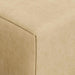 Vouwbare Bankbed Lichtgroen Grijs 200 x 70 x 15 cm Katoen Stof