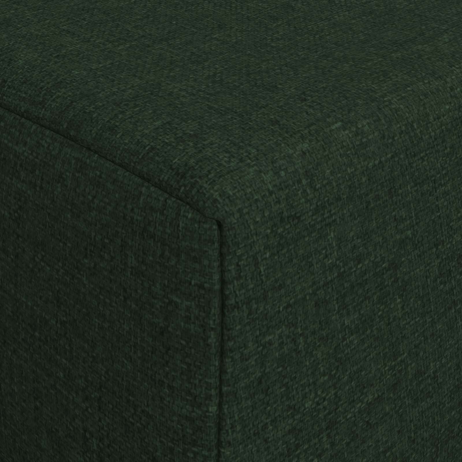 Vouwbare Bankbed Donkergroen 200 x 70 x 10 cm Stof