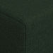 Vouwbare Bankbed Donkergroen 200 x 70 x 10 cm Stof