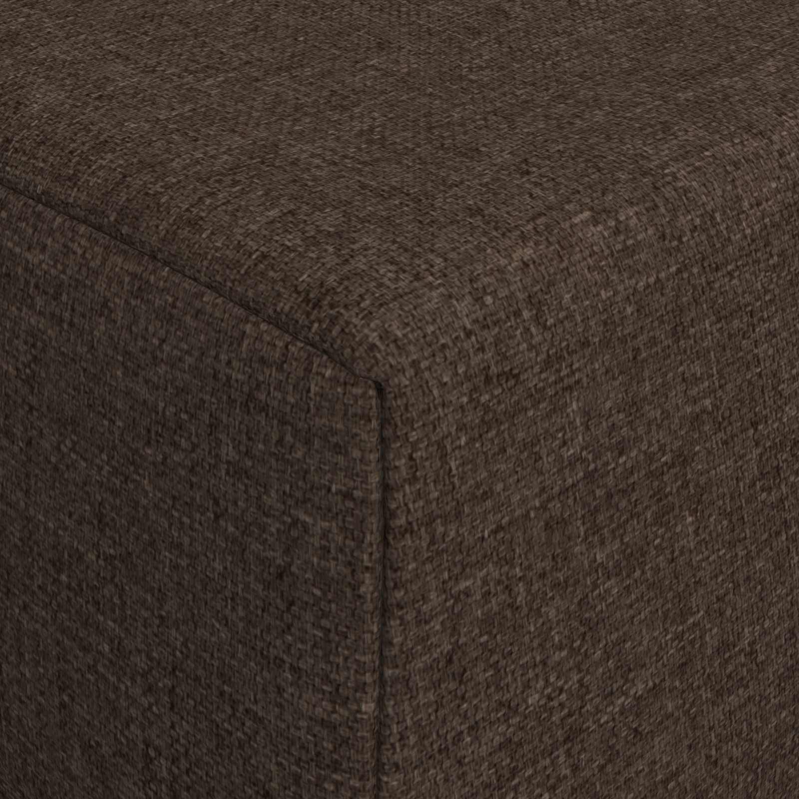 Vouwbare Bankbed Taupe 200 x 70 x 10 cm Stof