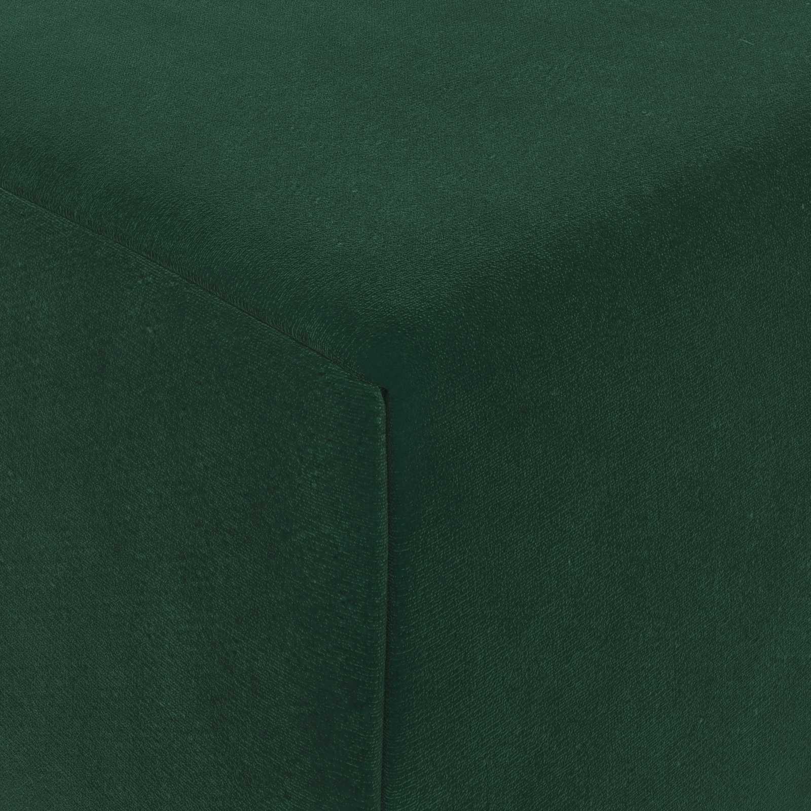 Vouwbare Bankbed Donkergroen 200 x 70 x 10 cm Fluweel