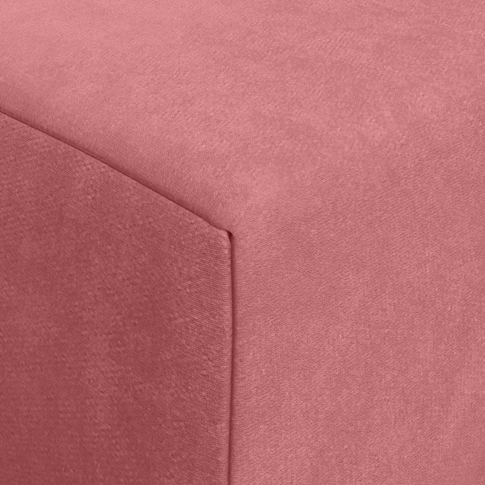 Vouwbare Bankbed Roze 200 x 70 x 10 cm Fluweel
