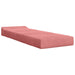 Vouwbare Bankbed Roze 200 x 70 x 10 cm Fluweel