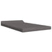 Vouwbare Bankbed Lichtgrijs 120 x 60 x 49 cm Stof