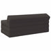 Vouwbare Bankbed Donkergrijs 120 x 60 x 49 cm Stof