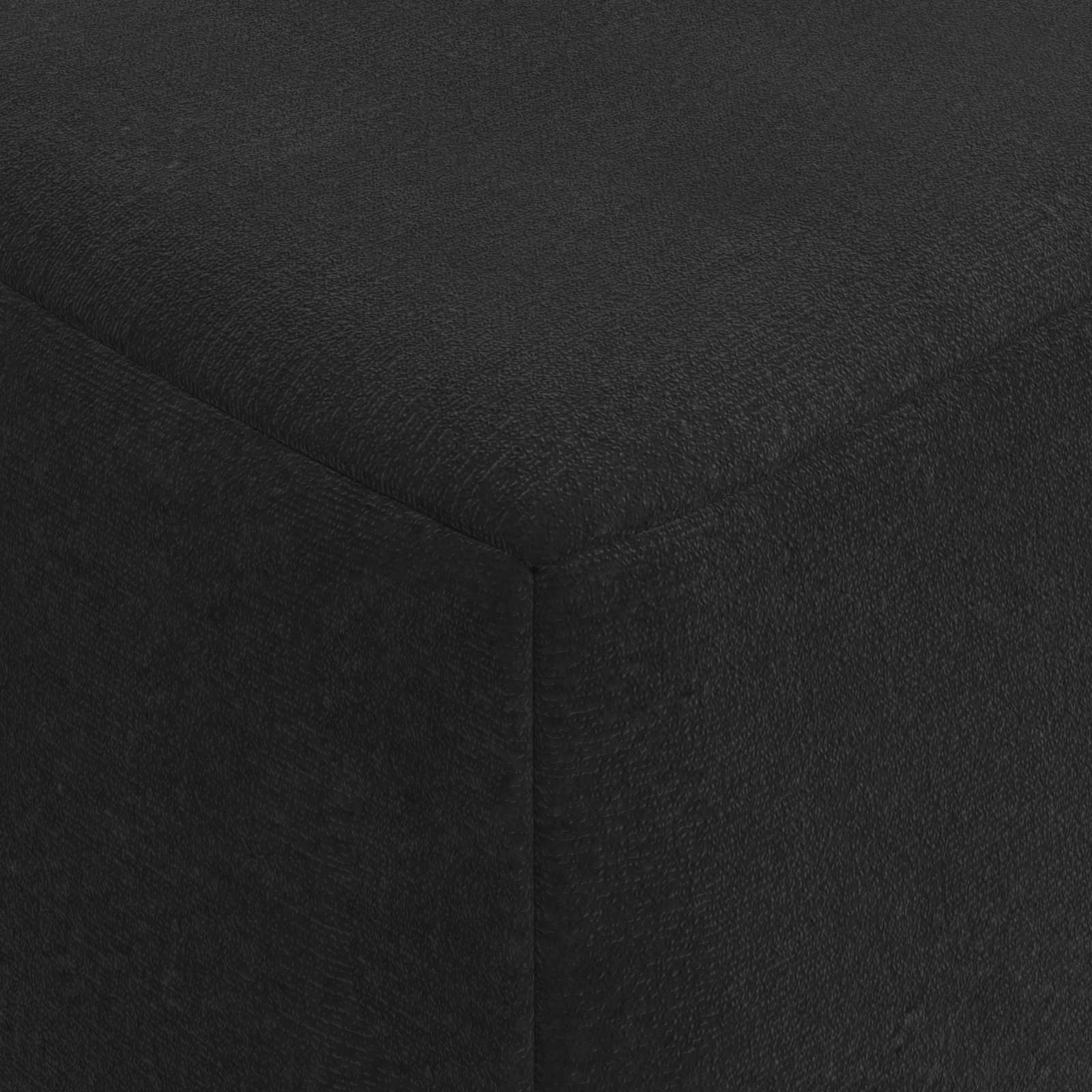 Vouwbare Bankbed Zwart 120 x 60 x 49 cm Stof