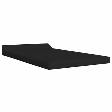 Vouwbare Bankbed Zwart 120 x 60 x 49 cm Stof