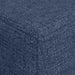 Vouwbare Bankbed Blauw 120 x 60 x 49 cm Stof