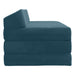 Vouwbare Bankbed Blauw 120 x 60 x 49 cm Stof