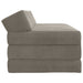 Vouwbare Bankbed Lichtgrijs 120 x 60 x 49 cm Stof