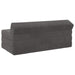Vouwbare Bankbed Donkergrijs 120 x 60 x 49 cm Stof