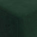Vouwbare Bankbed Donkergroen 120 x 60 x 49 cm Stof