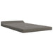 Vouwbare Bankbed Lichtgrijs 120 x 60 x 49 cm Stof