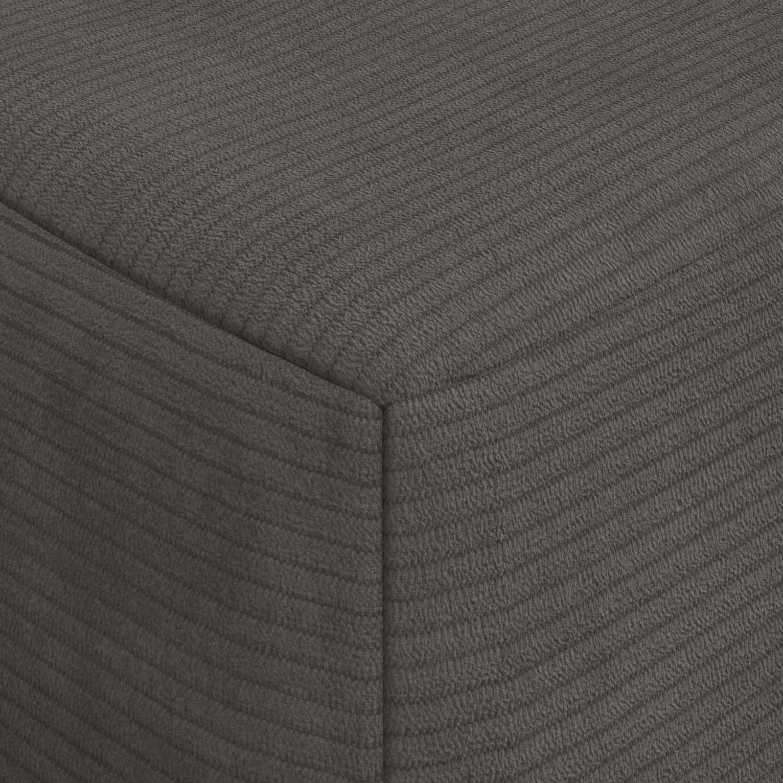 Vouwbare Bankbed Donkergrijs 120 x 60 x 49 cm Stof