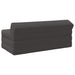 Vouwbare Bankbed Donkergrijs 120 x 60 x 49 cm Stof
