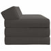 Vouwbare Bankbed Donkergrijs 120 x 60 x 49 cm Stof