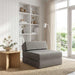Vouwbare Bankbed Lichtgrijs 60 x 70 x 41 cm Stof
