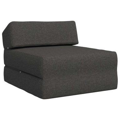 Vouwbare Bankbed Donkergrijs 60 x 70 x 41 cm Stof