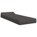 Vouwbare Bankbed Donkergrijs 60 x 70 x 41 cm Stof