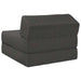 Vouwbare Bankbed Donkergrijs 60 x 70 x 41 cm Stof