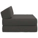Vouwbare Bankbed Donkergrijs 60 x 70 x 41 cm Stof