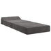 Vouwbare Bankbed Donkergrijs 60 x 70 x 41 cm Stof