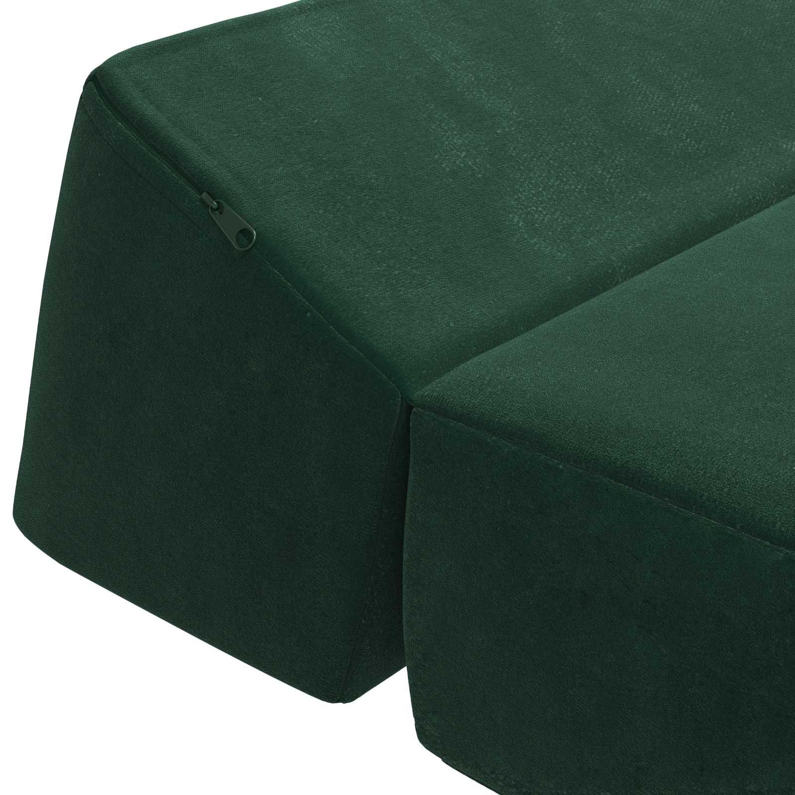 Vouwbare Bankbed Donkergroen 60 x 70 x 41 cm Stof