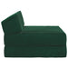 Vouwbare Bankbed Donkergroen 60 x 70 x 41 cm Stof