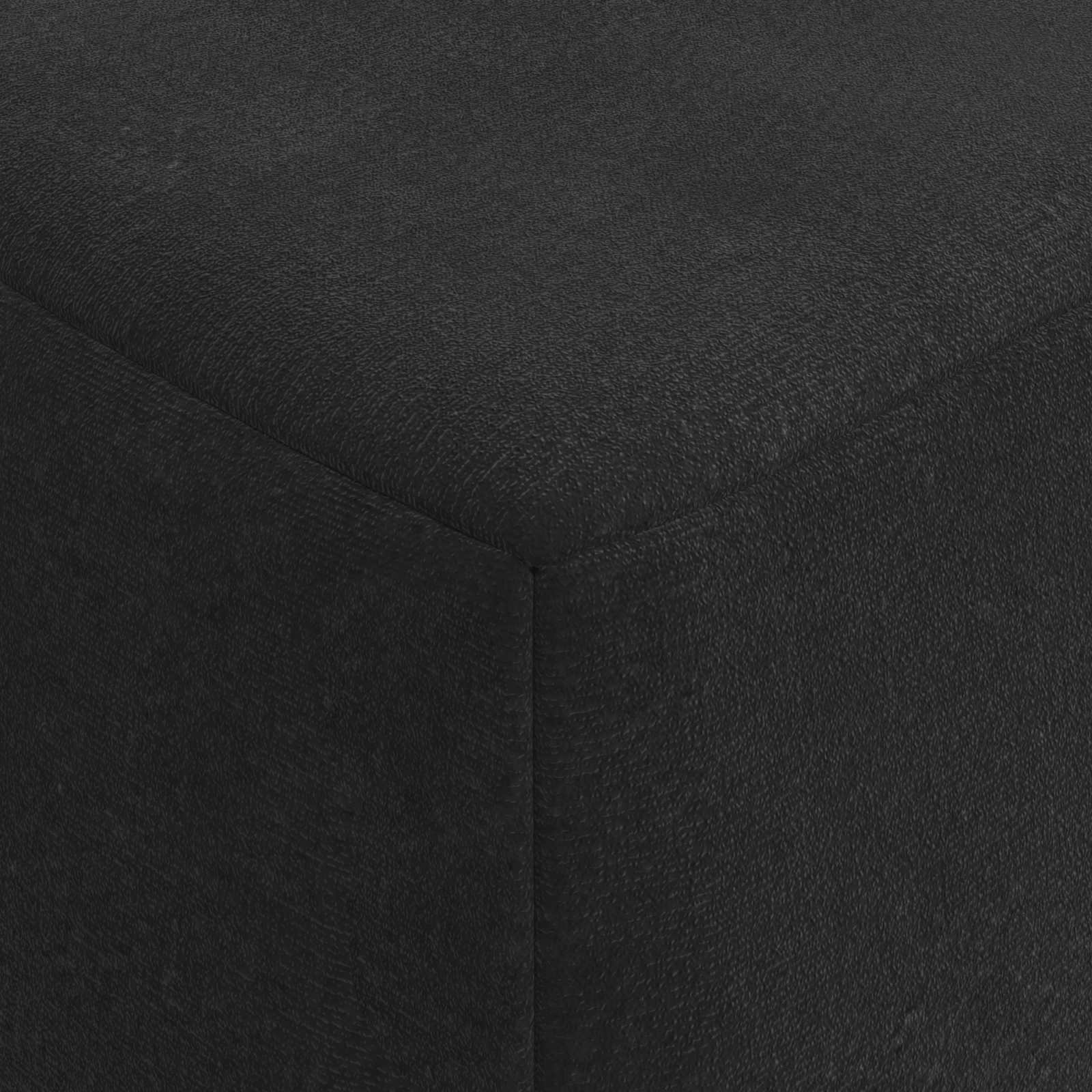 Vouwbare Bankbed Zwart 60 x 70 x 41 cm Stof