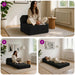 Vouwbare Bankbed Zwart 60 x 70 x 41 cm Stof