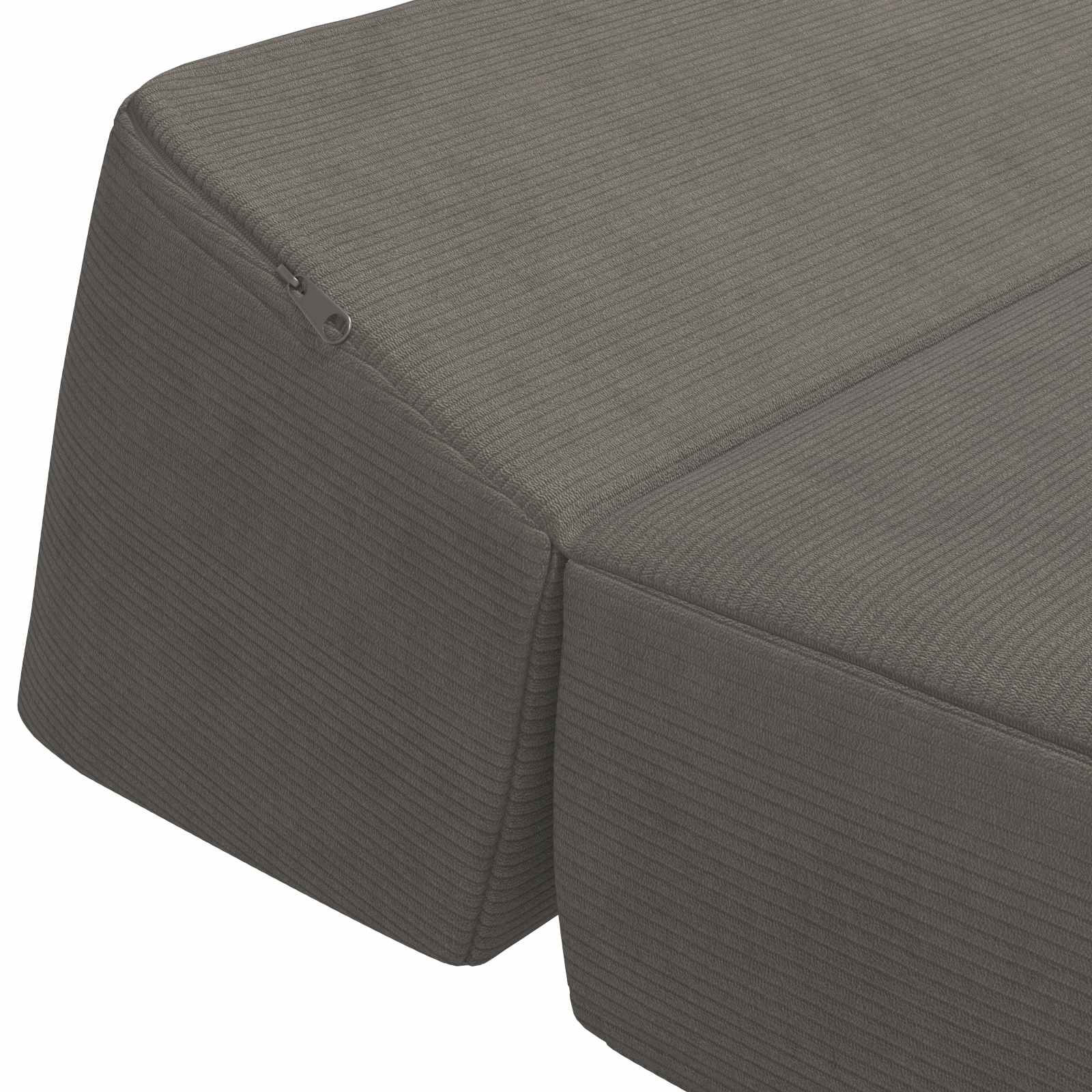 Vouwbare Bankbed Lichtgrijs 60 x 70 x 41 cm Stof