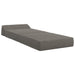 Vouwbare Bankbed Lichtgrijs 60 x 70 x 41 cm Stof