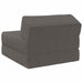 Vouwbare Bankbed Lichtgrijs 60 x 70 x 41 cm Stof