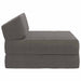 Vouwbare Bankbed Lichtgrijs 60 x 70 x 41 cm Stof