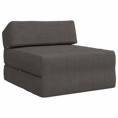 Vouwbare Bankbed Donkergrijs 60 x 70 x 41 cm Stof
