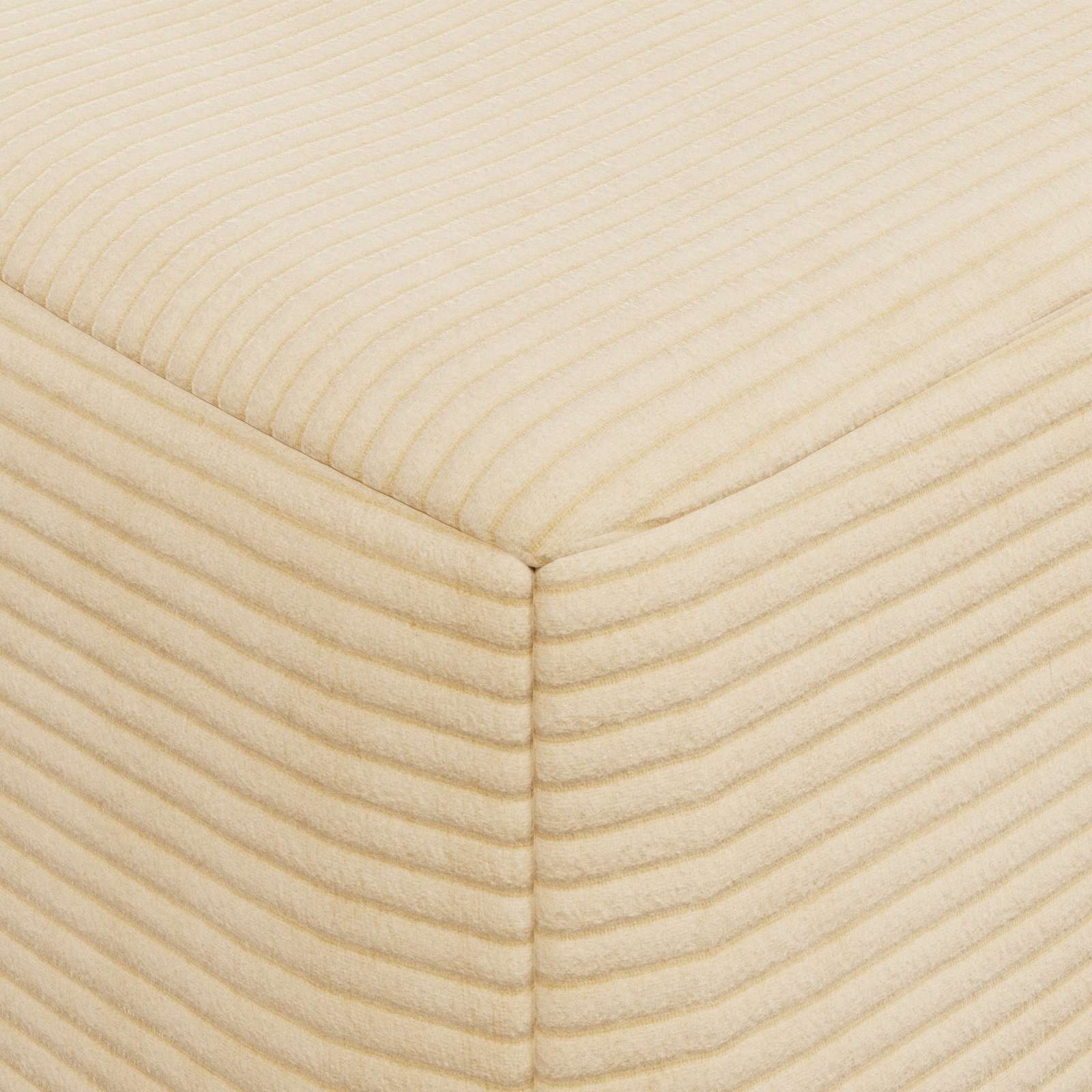 Vouwbare Bankbed Crèmekleurig 60 x 70 x 41 cm Stof