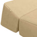 Vouwbare Bankbed Groen Grijs 60 x 70 x 41 cm Stof
