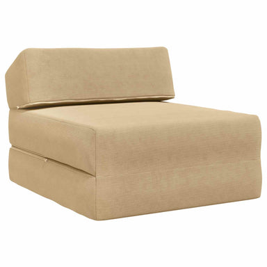 Vouwbare Bankbed Groen Grijs 60 x 70 x 41 cm Stof