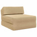 Vouwbare Bankbed Groen Grijs 60 x 70 x 41 cm Stof
