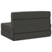 Vouwbare Bankbed Donkergrijs 70 x 72 x 60 cm Stof