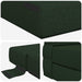 Vouwbare Bankbed Donkergroen 70 x 72 x 60 cm Stof