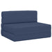 Vouwbare Bankbed Blauw 70 x 72 x 60 cm Stof