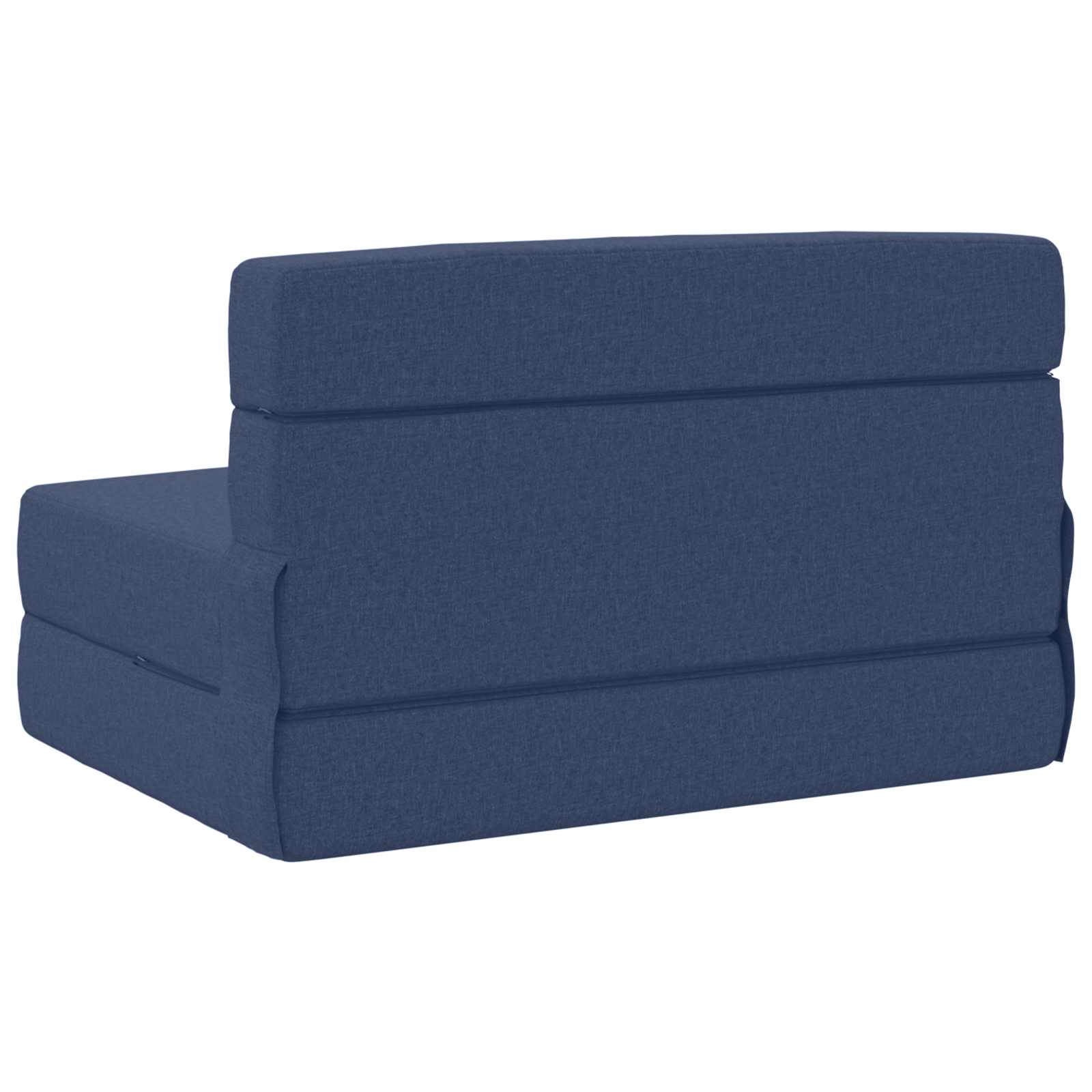 Vouwbare Bankbed Blauw 70 x 72 x 60 cm Stof
