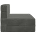 Vouwbare Bankbed Donkergrijs 70 x 72 x 60 cm Stof