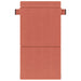 Vouwbare Bankbed Rood-oranje 70 x 72 x 60 cm Stof