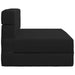 Vouwbare Bankbed Zwart 70 x 80 x 60 cm Stof