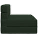 Vouwbare Bankbed Donkergroen 70 x 80 x 60 cm Stof