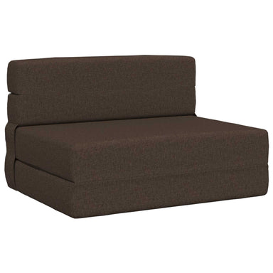 Vouwbare Bankbed Taupe 70 x 80 x 60 cm Stof