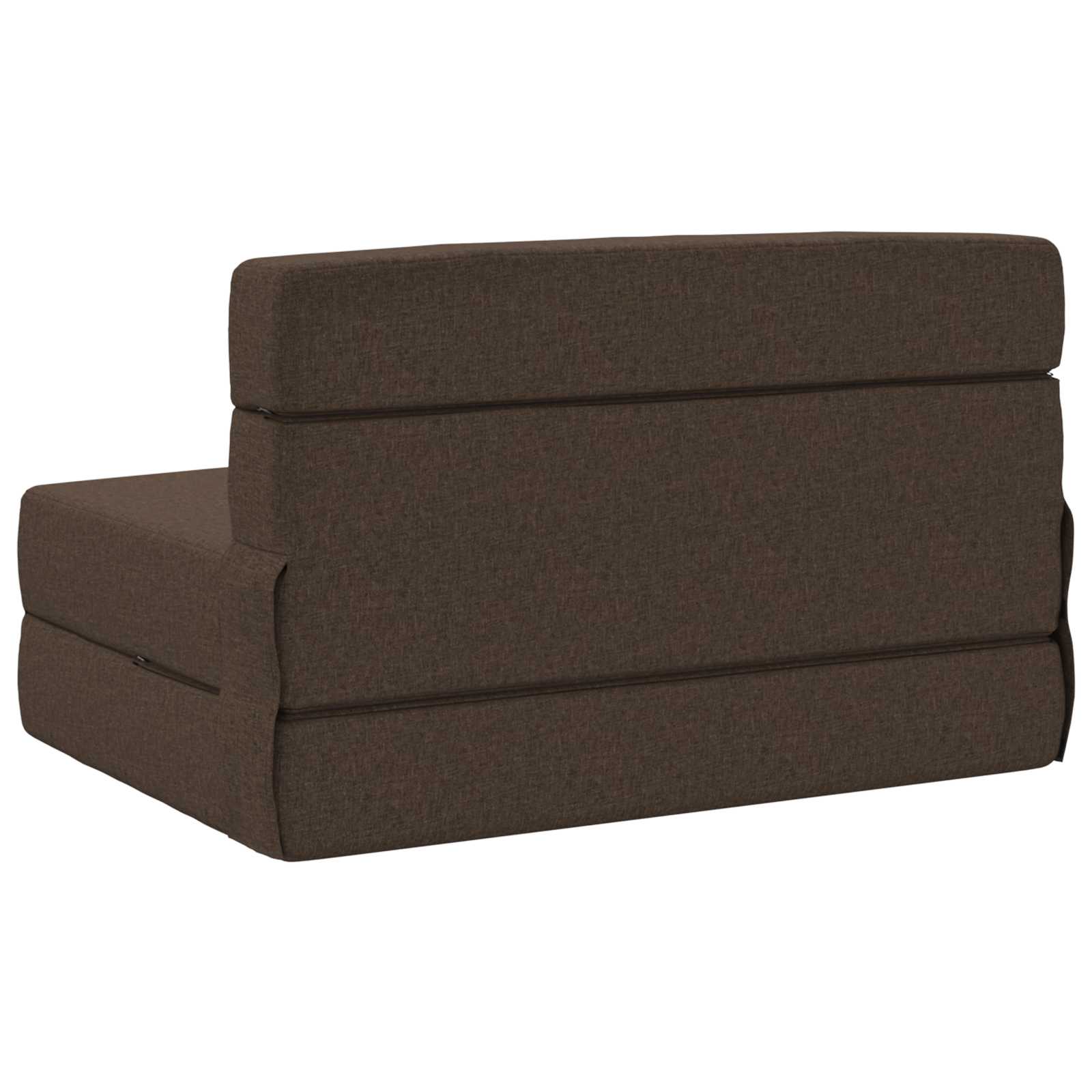 Vouwbare Bankbed Taupe 70 x 80 x 60 cm Stof