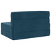 Vouwbare Bankbed Blauw 70 x 80 x 60 cm Stof